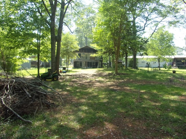 428 Holiday Cir, Hemphill, TX 75948 - view of yard