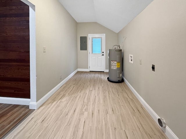 4124 N US Highway 96, Jasper, TX 75951 - utility room with electric water heater and electric panel