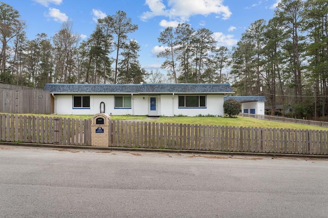 view of ranch-style house