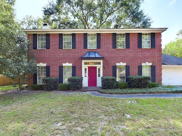 view of colonial inspired home