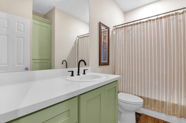 140 Spruce Ln, Brookeland, TX 75931 - bathroom featuring vanity and curtained shower