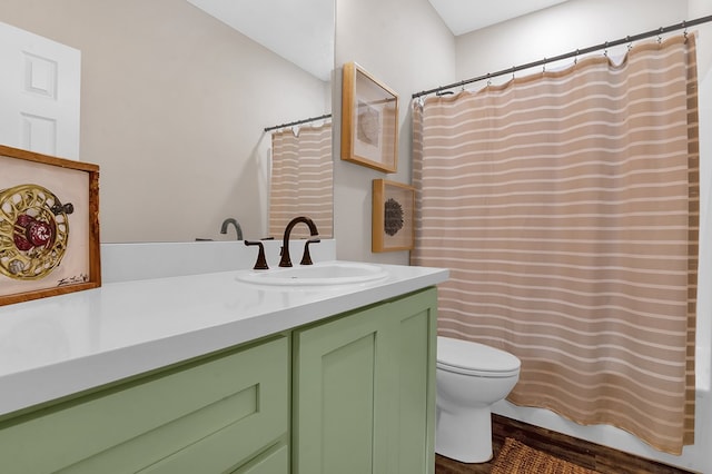 140 Spruce Ln, Brookeland, TX 75931 - bathroom featuring toilet and vanity