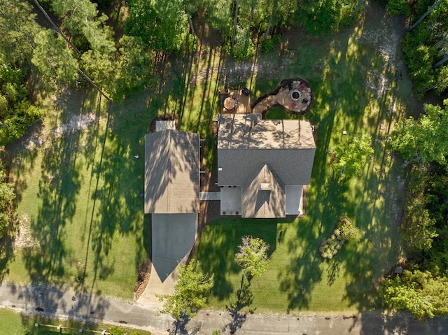 185 Ashley Dr, Brookeland, TX 75931 - aerial view