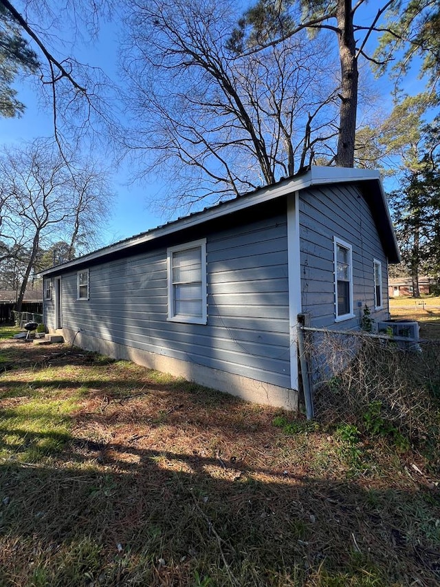 view of property exterior