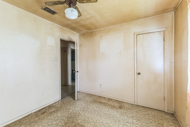 3314 Brook Holw, Nacogdoches, TX 75964 - spare room with light flooring and ceiling fan
