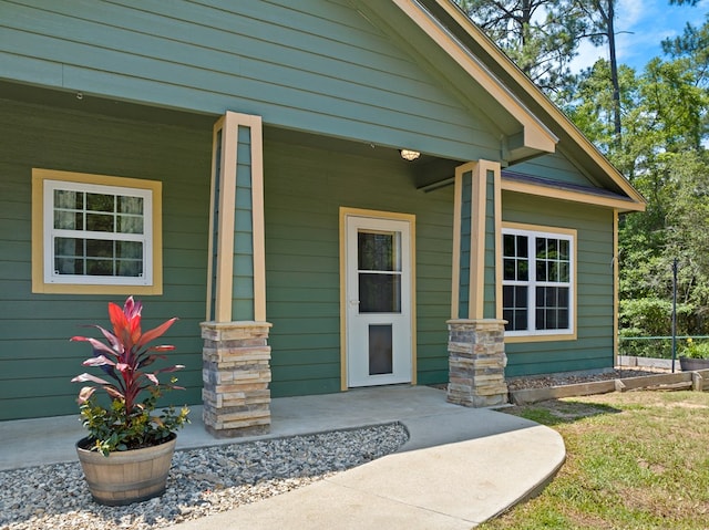 182 Post Oak Ln, Brookeland, TX 75931 - view of entrance to property