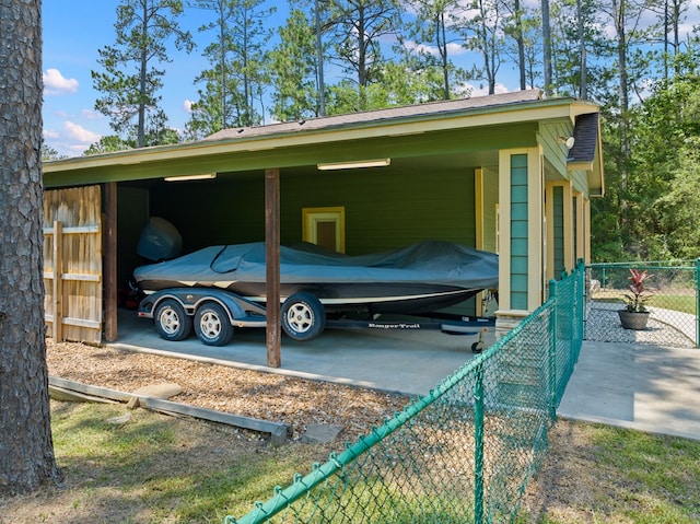 182 Post Oak Ln, Brookeland, TX 75931 - view of parking / parking lot