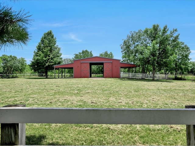 325 Evans Gann Rd, Lufkin, TX 75904 - view of yard featuring an outbuilding