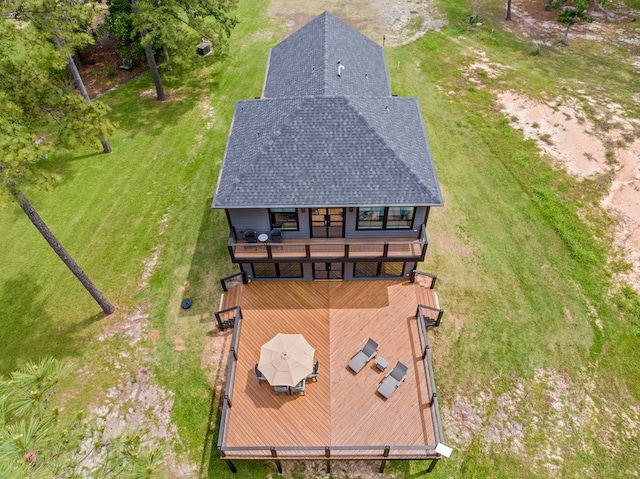 bird's eye view