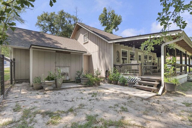 view of rear view of house