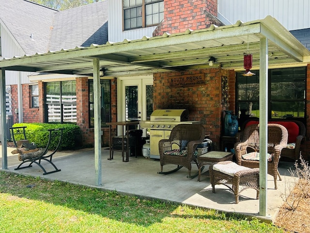 4928 Fm 252, Jasper, TX 75951 - view of patio featuring a grill