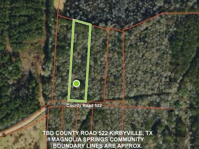 280 County Road 522, Kirbyville TX, 75956 land for sale