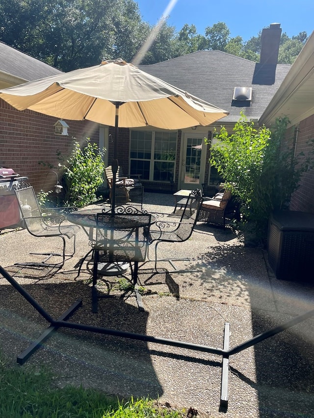 701 Shady Ln, Diboll, TX 75941 - view of patio with outdoor dining area