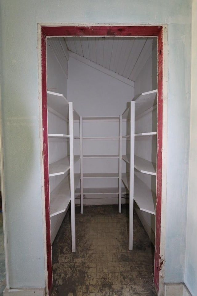 view of pantry