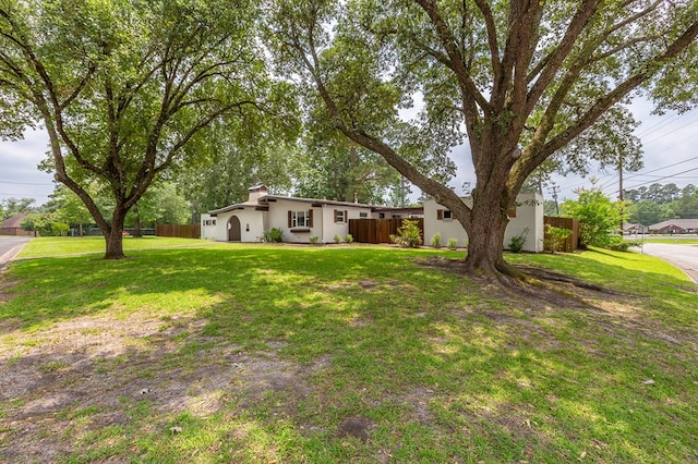 1402 Robinwood, Lufkin, TX 75904 - view of front of house with stucco siding