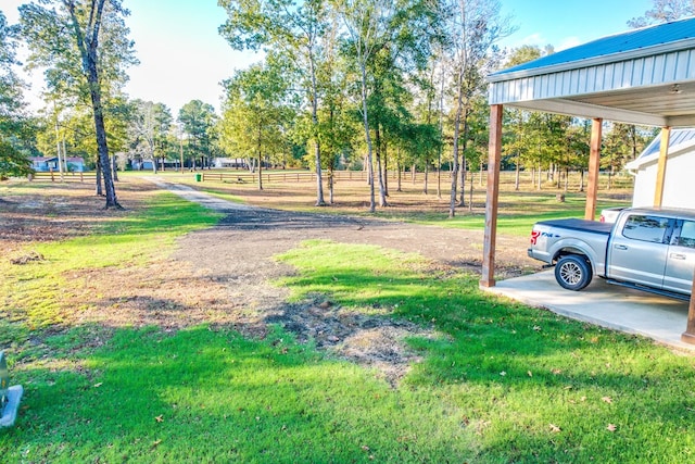 view of yard