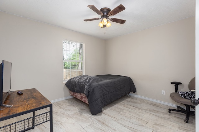 225 Jerri St, Lufkin, TX 75901 - bedroom with baseboards and ceiling fan