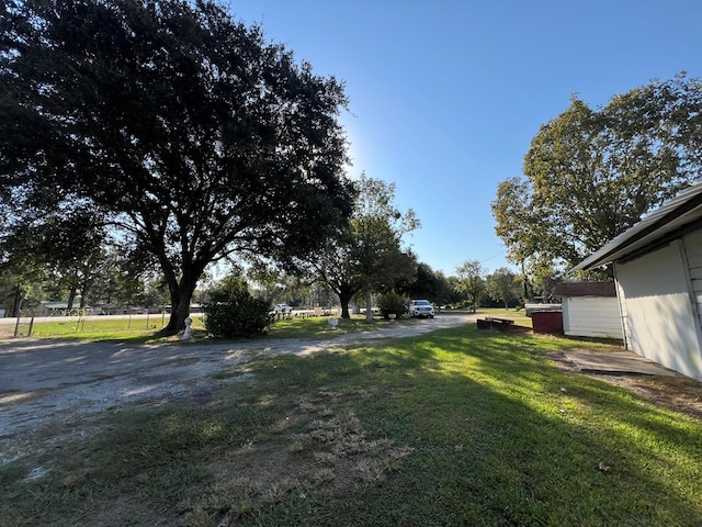 view of yard