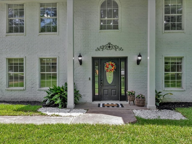 107 Bending Oak Dr, Lufkin, TX 75904 - property entrance with brick siding