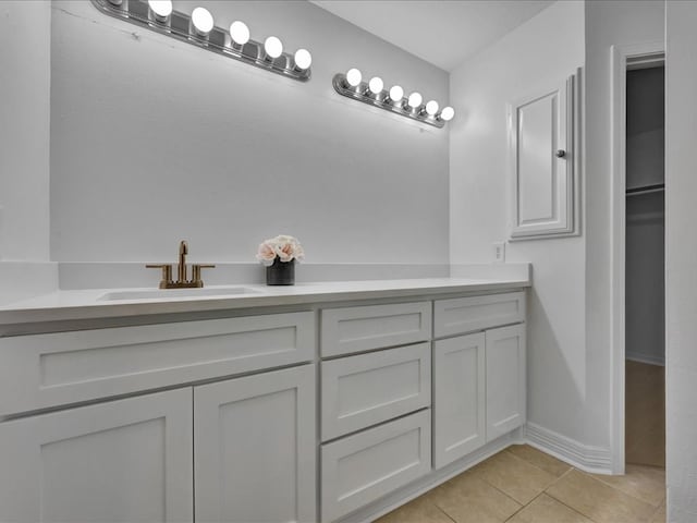 107 Bending Oak Dr, Lufkin, TX 75904 - full bathroom with tile patterned floors and vanity