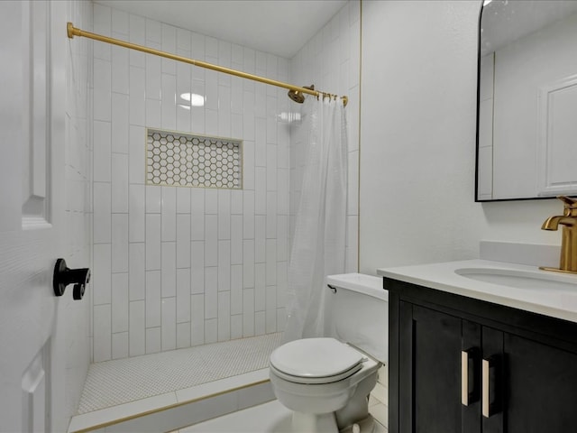107 Bending Oak Dr, Lufkin, TX 75904 - bathroom with vanity and tiled shower