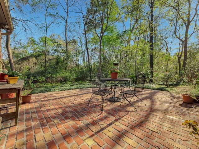 2211 Copeland St, Lufkin, TX 75904 - view of patio featuring outdoor dining space