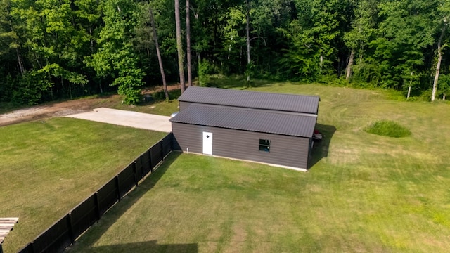 drone / aerial view