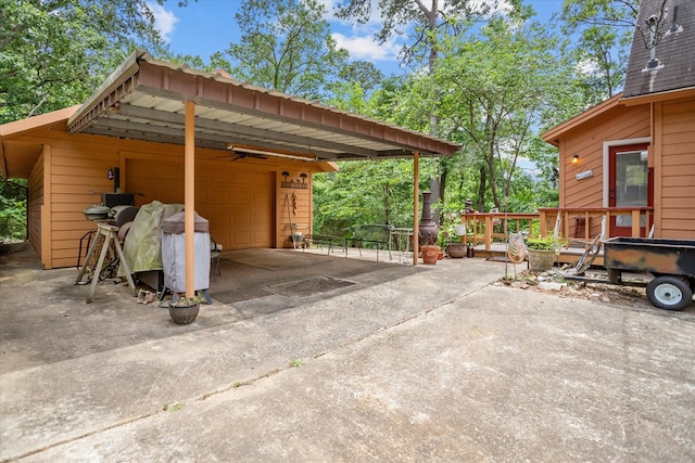 183 Holly Cir, Etoile, TX 75944 - view of parking / parking lot with concrete driveway