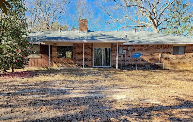 view of rear view of house