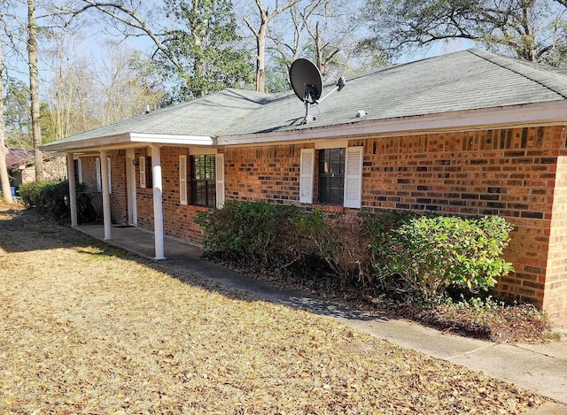 view of rear view of house