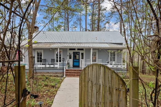 view of bungalow-style house