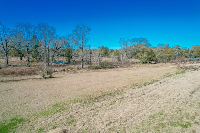 exterior space featuring a rural view