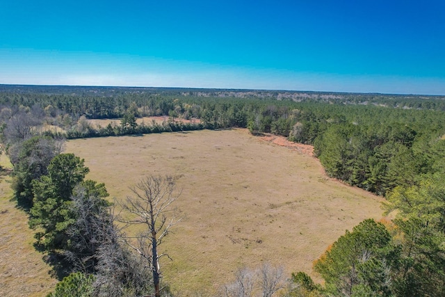 aerial view with a view of trees