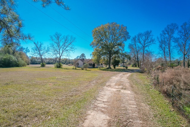 view of street with driveway