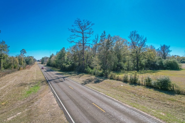 view of road