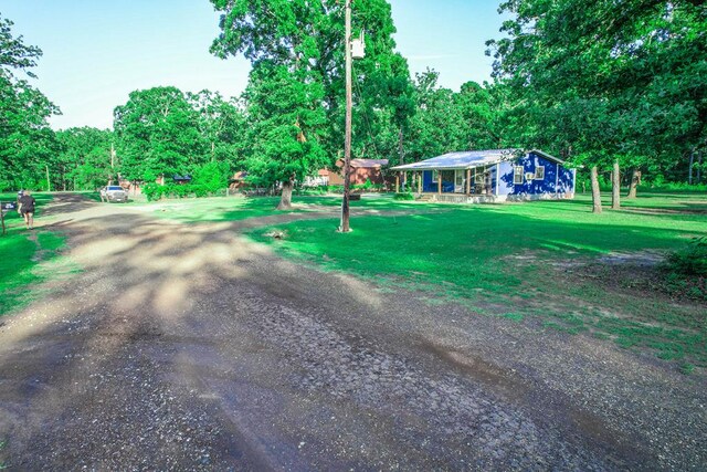 496 County Road 486, Broaddus, TX 75929 - view of road