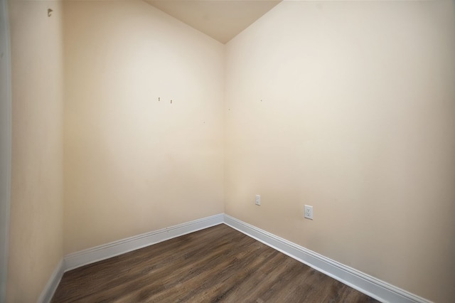 120 Shady Springs Bnd, Lufkin, TX 75901 - empty room with dark wood finished floors and lofted ceiling