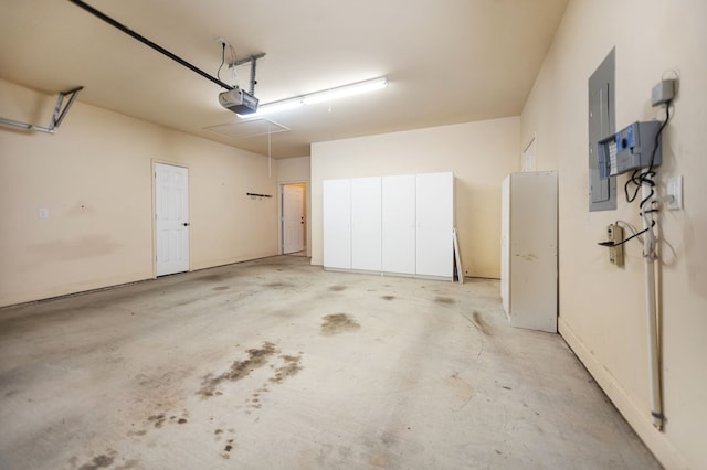 120 Shady Springs Bnd, Lufkin, TX 75901 - garage with a garage door opener and electric panel