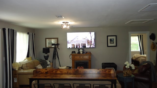 view of living room