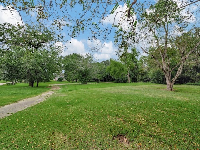 200 Platt Rd, Lufkin, TX 75904 - view of green lawn featuring view of wooded area