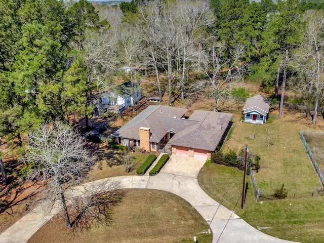 bird's eye view