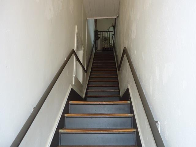 view of staircase