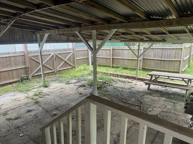 805 Worth St, Hemphill, TX 75948 - view of yard featuring fence