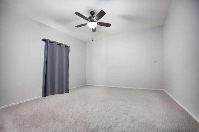 169 Shady Oaks Loop, Lufkin, TX 75904 - unfurnished room with ceiling fan and light colored carpet