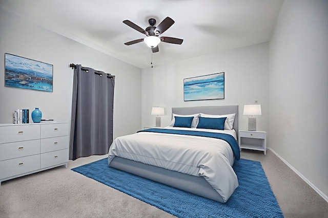 169 Shady Oaks Loop, Lufkin, TX 75904 - bedroom with carpet floors and ceiling fan