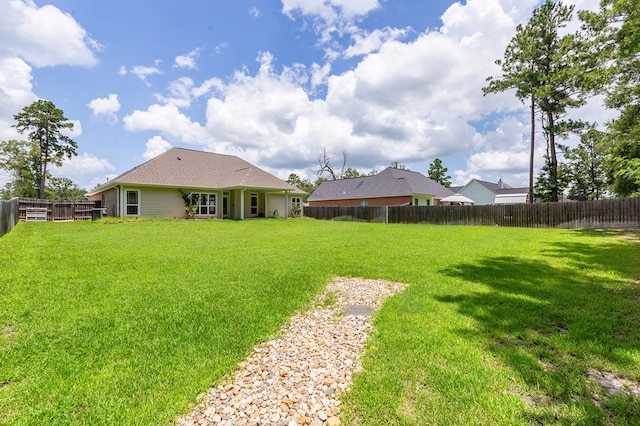 211 Rustic Pines Dr, Lufkin, TX 75904 - view of fenced backyard