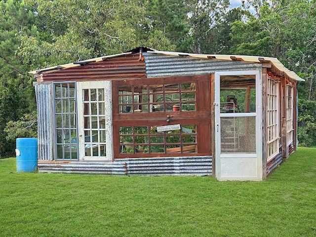 341 Red Wolf Ln, Brookeland, TX 75931 - view of outdoor structure
