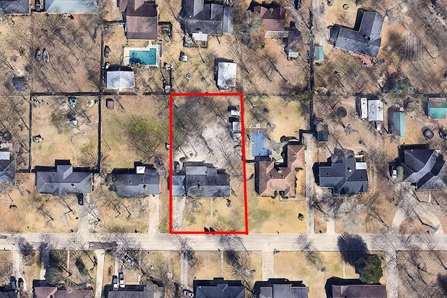 213 Crosstimbers St, Lufkin, TX 75904 - view of property location with property parcel outlined