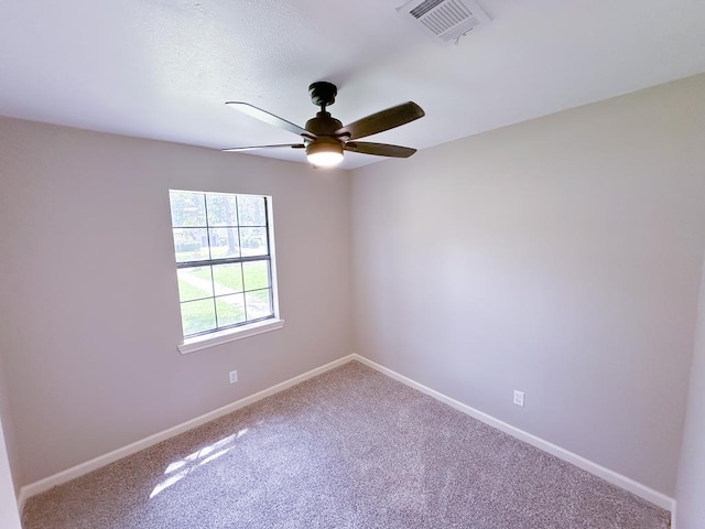 213 Crosstimbers St, Lufkin, TX 75904 - carpeted spare room with ceiling fan and baseboards