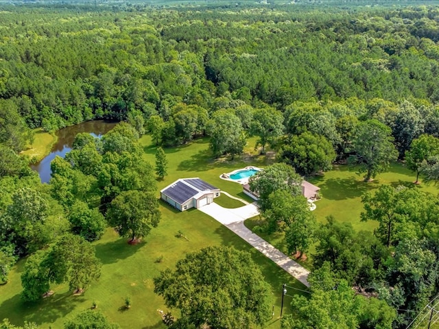 1615 Harley Golden Rd, Lufkin, TX 75901 - aerial view of a heavily wooded area and a large body of water